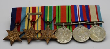 Medals WWII Court Mounted