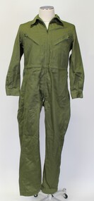 Coveralls working green, Australian Government Clothing Factory, 1985