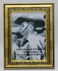 Photograph framed - Maxwell J Whitehead