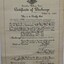 Certificate of Discharge for Private William Clyde Kelly VX 11873