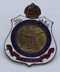 Badge - R.S.L. Circa 1919, Circa 1919