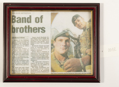Newspaper - Newspaper Article, Band of Brothers, Unknown
