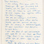 Two letters, one in Arabic and the second translated into English. Arabic letter is photocopied; English letter is written in blue pen. 