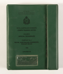 Pamphlet - Royal Australian Engineers Pocket Book - Special Techniques, 1992