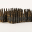 Fired blank ammunition taken from the range or exercise area after firing.  Any ammunition that has been fire on the range or on field exercises is known as "Range Produce"