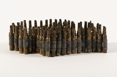Fired blank ammunition taken from the range or exercise area after firing.  Any ammunition that has been fire on the range or on field exercises is known as "Range Produce"