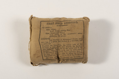 Equipment - First Field Dressing, Octover 1941