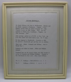 Family History Fact Sheet