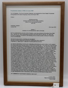 Citation Framed