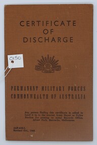 Certificate of discharge