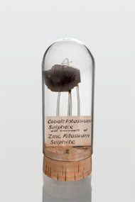 Cobalt Potassium Sulphate With Overgrowth Of Zinc Potassium Sulphate
