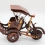 Handcrafted model of rickshaw.