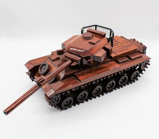 Hand crafted model: Centurion Tank.