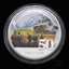 Commemorative collection of medallions in case depicting elements of Australian Armed Forces, Vietnam.