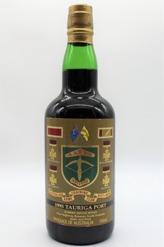 A Commemorative bottle of port recognising the services of the Australian Training Team in Vietnam.