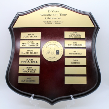 Annual 'Break The Seal' trophy of DViets Whistlestop Tour.