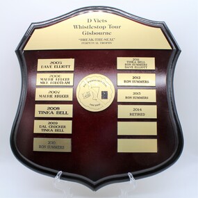 Annual 'Break The Seal' trophy of DViets Whistlestop Tour.