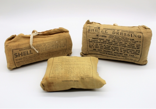 Field Dressings from WW2 era.