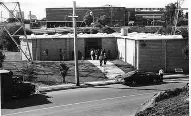 Black and white photograph, Opening of Power House Rowing Club, 1970