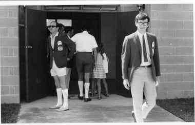 Opening of Power House Rowing Club with G Smith and T Goss, 1970