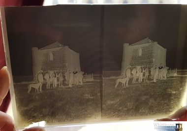 Photograph - glass plate negative, Bear's Castle, c.1910