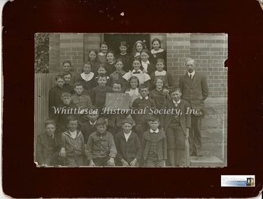 Photograph - Original photograph, Whittlesea State School, c.1900
