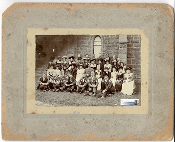 Photograph - Original photograph, Church group, Epping, Victoria, Australia, c.1910, c. 1910