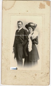 Photograph - Original photograph, Mr. and Mrs. Tippett