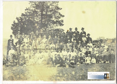 Photograph - Photocopy, Hazel Glen Presbyterian Church Sunday School picnic, c.1910