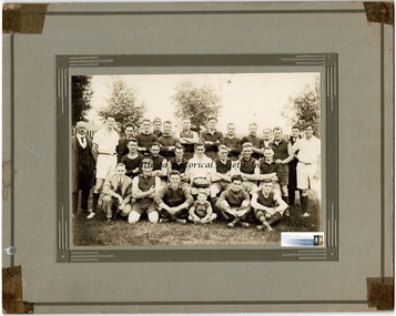 Photograph - Original photograph, Whittlesea Football Club, c. 1930