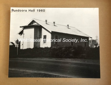 Photograph, Bundoora Hall 1960