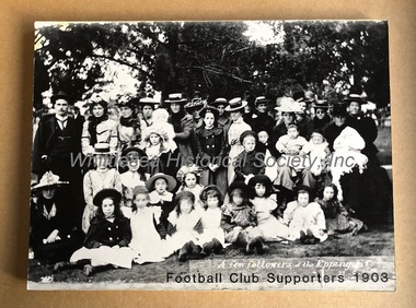 Photograph, A few followers of the Epping Football Club, 1903