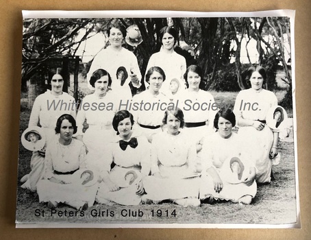 St Peter's Girls Club, Epping, 1914