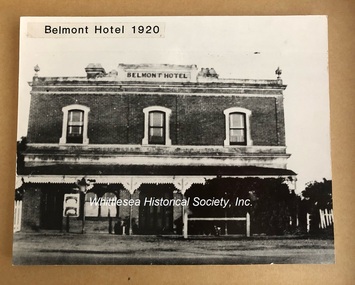 Belmont Hotel, Thomastown, 1920