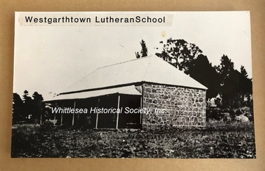 Westgarthtown, Lutheran School.