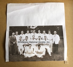 Unknown photocopy of a team of men