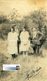 Photograph - Brown Album, The Grants, c. 1925