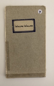 Map, Department of Crown Lands and Survey, Wallan Wallan, County of Bourke, 1946