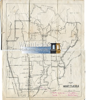 a map of the Shire of Whittlesea