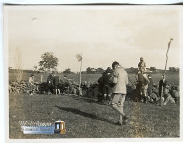 Photograph, Padre Hayes, Scouts meeting at Mernda, c. 1927