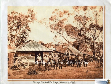 Photograph - Copy, George Cockerell's Forge Mernda c.1875