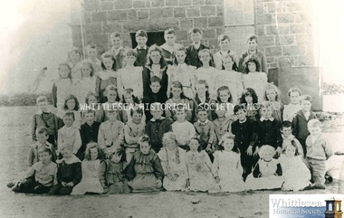 Photograph - Copy, St Peter's Catholic School group Epping, 1910
