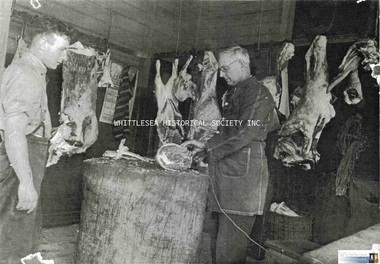 Photograph, Smith's Butcher Shop, South Morang, c.1930s