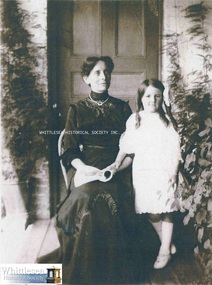 Photograph, Eleanor and Lyla Johnson, c.1900