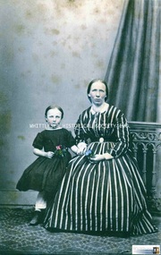 Photograph, Mrs. Elizabeth Holdsworth and daughter Miss Alice Dickson