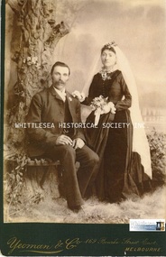 Photograph, Yeoman & Co, William Johnson and Annie Fry, c.1888