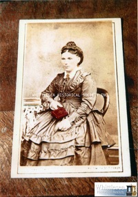 Photograph, Mrs. Louisa Johnson, c.1856