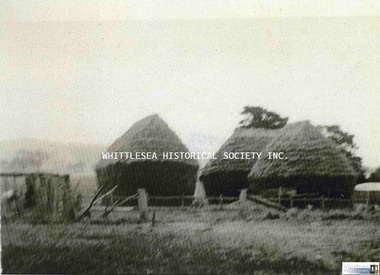 Photograph, Haystacks at Kelsey, South Morang