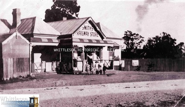 Photograph - Digital Image, Smith's Railway Store, South Morang, c.1920s