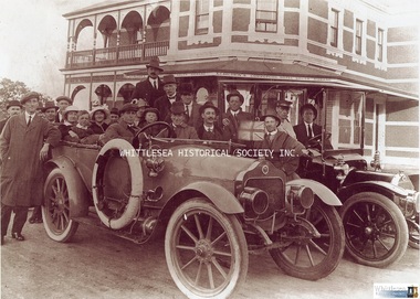 Photograph - Copy, A. G. Baldwin’s Commercial Hotel, South Morang, c.1908